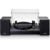 Image de Lenco LS-301BK - Platine avec Bluetooth® et deux haut-parleurs externes noir