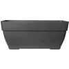 Image de Elho Vibia Campana Bac à fleurs Terrasse 80 - Noir - L 77 x B 35 x H 33 cm - extérieur - 100% recyclé
