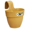 Image de ELHO Pot de fleurs balcon Vibia Campana Easy Hanger Small - 241 x 205 x H265 cm - Jaune - Rond - 28 L