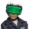 Image de Casque - BOLAND - Police - Enfant - Blanc - Visière amovible