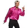 Image de Chemise disco rose homme - L (52/54)