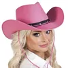 Image de Chapeau cowboy rose adulte - Accessoire de mode - 232520 - Pour femme - Utilisation extérieure