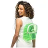 Image de Sac à dos transparent vert fluo