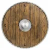 Image de BOUCLIER GUERRIER MÉDIÉVAL VIKING CHEVALIER 40CM Marron Chocolat