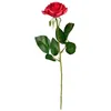 Image de Fleur artificielle - Grande Rose Rouge - 43cm - Décoration ou Accessoire