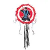 Image de Pinata - Ninja Manga - 35cm - Carton - Rouge - Enfant Mixte