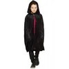 Image de Cape - BOLAND - 115 cm (enfant) - Velours - Noir - Capuche