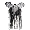 Image de SUSPENSION SQUELETTE HOMME CHAUVE-SOURIS 60CM Noir