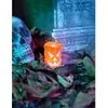 Image de Bougie LED citrouille 10 cm - Orange