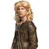 Image de Perruque et moustache blond homme