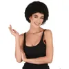 Image de Perruque afro - NO NAME - Noir - Accessoire de déguisement - Adulte - Coupe crépue frisée et bombée