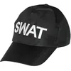 Image de Casquette - SWAT - Taille ajustable - Noir - Tissu - Sportswear