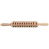 Image de PATISSE Rouleau à pâtisserie en bois décor sapin - Largeur 20 cm