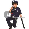 Image de Déguisement Policier Enfant Bleu - Costume Policier - Taille 116cm