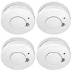 Image de Détecteur de fumée - Alecto - SA-49-5 - Pack de 4 - Pile de 5 ans - Blanc