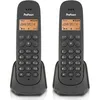 Image de Profoon PDX620 - Téléphone sans fil avec 2 combinés noir