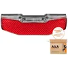 Image de Lot de 10 éclairages arrière vélo Axa Blueline - rouge - 50 mm