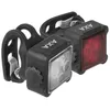 Image de Éclairage vélo - AXA - Nite Line 44-R - Noir - Visible 600 m - USB rechargeable