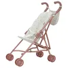 Image de Poussette pliable pour poupée - LITTLE DUTCH - White Meadows - Rose - Pliable - Sac assorti
