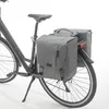 Image de Sacoche vélo - NEWLOOXS - Nova Double - 32 litres - Gris - Système dattache pont