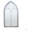 Image de Grand miroir fenêtre en métal Eglise