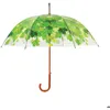 Image de Parapluie cime de larbre métal et bois