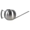 Image de Arrosoir rond en acier inoxydable - Argenté - L 308 x P 139 x H 135 cm