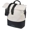 Image de Sacoche de vélo étanche - Basil B.V. - 14-16 l - Réfléchissante - 29x145x36 cm - Noir/Blanc - Compatible MIK