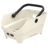Image de Panier arrière multisystème - BASIL - Cento Neo NX - 21 L - Blanc cassé - Compatible porte-bagages