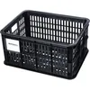 Image de Panier plastique Basil Crate pour porte-bagage avant/arrière - noir - 29x395x21 cm - BASIL - Adulte - Homme