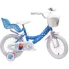 Image de Vélo Enfant 14 - FROZEN - La Reine des Neiges - Bleu - 4 à 6 Ans - 14 pouces