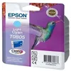 Image de EPSON Cartouche dencre T0805 Cyan clair - Colibri (C13T08054011)