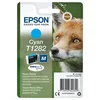 Image de EPSON Cartouche dencre T1282 Cyan - Renard (C13T12824012)