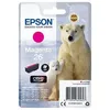 Image de EPSON Cartouche dencre T2613 Magenta - Ours polaire (C13T26134012)