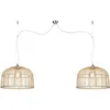 Image de BORNEO-Suspension 2 Lumières Bambou Ø52cm naturel Good & Mojo