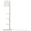 Image de Lampadaire - Its About RoMi - Cambridge - Métal/Bois - H168cm - Abat-jour Ø 30cm