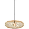 Image de Suspension design en bambou naturel 200 cm Cango Naturel