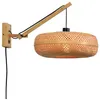 Image de PALAWAN-Applique Bras déporté Bambou Ø40cm Naturel Good & Mojo