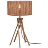 Image de IGUAZU-Lampe à poser jute et bambou 5 pieds H45cm naturel Good & Mojo Ø 30cm / H 45cm Beige