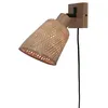 Image de JAVA-Applique murale bambou Ø15cm naturel Good & Mojo Ø 15cm / H 22cm Beige