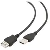 Image de Rallonge de câble USB - GEMBIRD CCP-USB2-AMAF-10 NOIR - 3m - USB 2.0 - M/FM