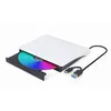 Image de Lecteur DVD externe Gembird DVD-USB-03-BW - Blanc - USB Type-C - DVD±RW