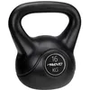 Image de Kettlebell - Avento - 16 kg - Noir - Meilleure prise - Entraînement force et endurance