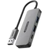 Image de Sitecom CN-5007 Hub USB 3.2 Gen 1 4 Porte (2 Type-A 2 Type-C) Nero e Grigio
