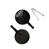 Image de ELVEDES 1 paire plaquettes de frein METAL/CARBON Avid BB5 Blanc