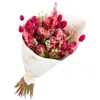 Image de Bouquet de fleurs séchées trendy Pink 50 cm