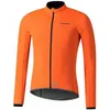 Image de Veste imperméable Shimano Windflex - orange - M - Homme - Coutures respirantes - Ceinture réfléchissante