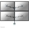 Image de Kit de montage pour 4 écrans LCD - NEWSTAR - FPMA-D935D4 - Inclinaison et rotation - Argenté(e)