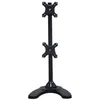 Image de Support de bureau pour 2 écrans plats NEWSTAR FPMA-D700DDV - Inclinable pivotant et rotatif - Noir
