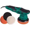 Image de Set polisseuse excentrique 650W - Double action   125mm - 4 Disques de polissage et plateau de support inclus